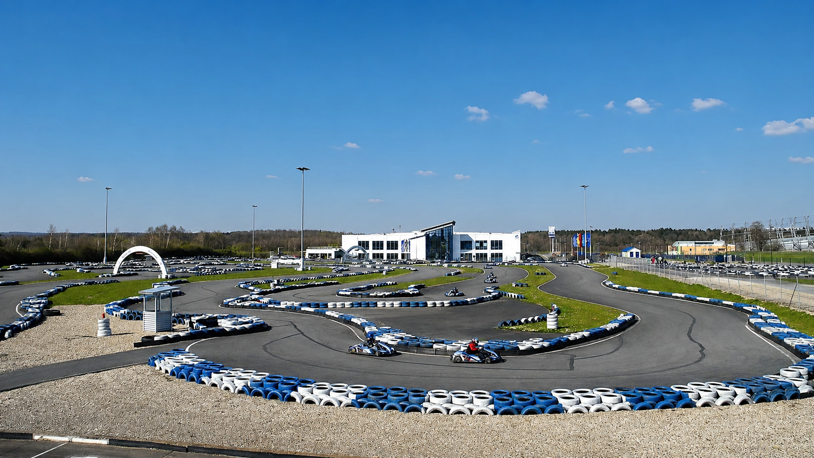 Go-Kart Fahrer Kartclub Eichenhof